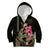 Custom Polynesian Kid Hoodie Hawaiian Warriors with Tribal Shark Tattoos - Nude LT9 - Polynesian Pride
