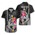 Custom Polynesian Hawaiian Shirt Hawaiian Warriors with Tribal Shark Tattoos - White LT9 - Polynesian Pride