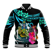 Custom Solomon Islands Baseball Jacket Happy Independence Day LT9 Unisex Blue - Polynesian Pride