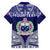 Personalised Samoa Coat Of Arms Family Matching Tank Maxi Dress and Hawaiian Shirt With Polynesian Pattern Version