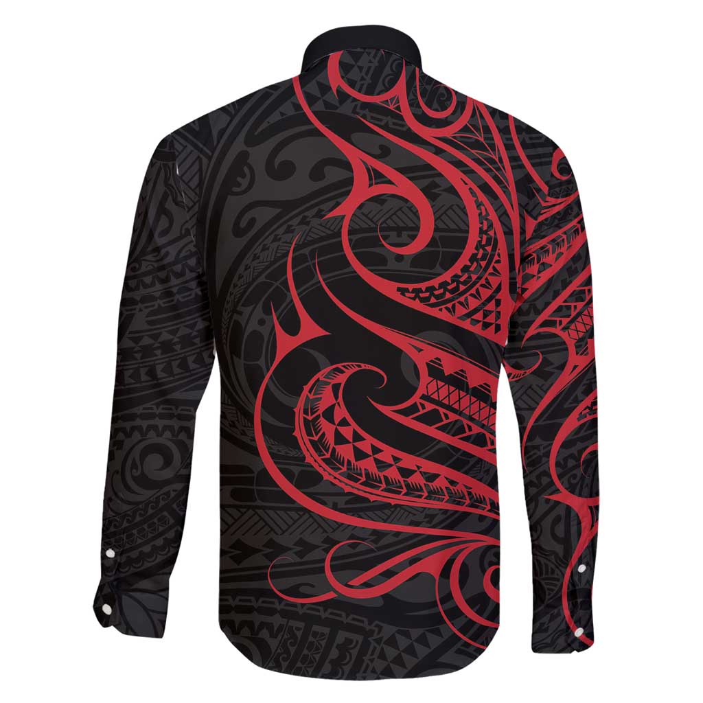 Tahitian Coat Of Arm and Tiare Flower Family Matching Mermaid Dress and Hawaiian Shirt Polynesian Tribal Tattoo LT9 - Polynesian Pride