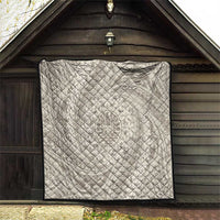 Tahitian Tiare Flower Quilt Beige Polynesian Pattern LT9 - Polynesian Pride