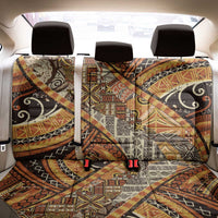 Hawaiian Style Tapa Back Car Seat Cover Vintage Seamless Pattern LT9 - Polynesian Pride