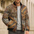 Hawaiian Style Tapa Bomber Puffer Jacket Vintage Seamless Pattern - Polynesian Pride