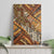 Hawaiian Style Tapa Canvas Wall Art Vintage Seamless Pattern - Polynesian Pride
