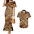 Hawaiian Style Tapa Couples Matching Mermaid Dress and Hawaiian Shirt Vintage Seamless Pattern - Polynesian Pride