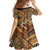 Hawaiian Style Tapa Family Matching Off Shoulder Short Dress and Hawaiian Shirt Vintage Seamless Pattern - Polynesian Pride