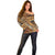 Hawaiian Style Tapa Off Shoulder Sweater Vintage Seamless Pattern - Polynesian Pride