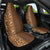 Hawaiian Tribal Elements Hibiscus Car Seat Cover Gold Pattern - Polynesian Pride