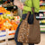 Hawaiian Tribal Elements Hibiscus Grocery Bag Gold Pattern - Polynesian Pride