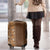 Hawaiian Tribal Elements Hibiscus Luggage Cover Gold Pattern - Polynesian Pride