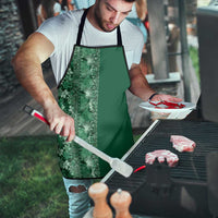 Hawaiian Tribal Elements Hibiscus Apron Green Pattern LT9 - Polynesian Pride