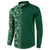 Hawaiian Tribal Elements Hibiscus Button Sweatshirt Green Pattern - Polynesian Pride