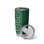 Hawaiian Tribal Elements Hibiscus Tumbler Cup Green Pattern - Polynesian Pride