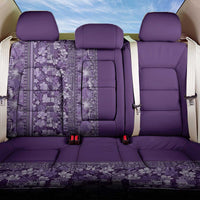 Hawaiian Tribal Elements Hibiscus Back Car Seat Cover Purple Pattern LT9 One Size Purple - Polynesian Pride