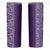 Hawaiian Tribal Elements Hibiscus Skinny Tumbler Purple Pattern - Polynesian Pride