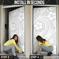 Lotu Tamaiti Samoan Polynesian Tribal Door Cover - Polynesian Pride