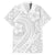 Lotu Tamaiti Samoan Polynesian Tribal Family Matching Off The Shoulder Long Sleeve Dress and Hawaiian Shirt - Polynesian Pride
