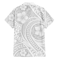 Lotu Tamaiti Samoan Polynesian Tribal Family Matching Off Shoulder Short Dress and Hawaiian Shirt - Polynesian Pride
