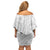 Lotu Tamaiti Samoan Polynesian Tribal Family Matching Off Shoulder Short Dress and Hawaiian Shirt - Polynesian Pride