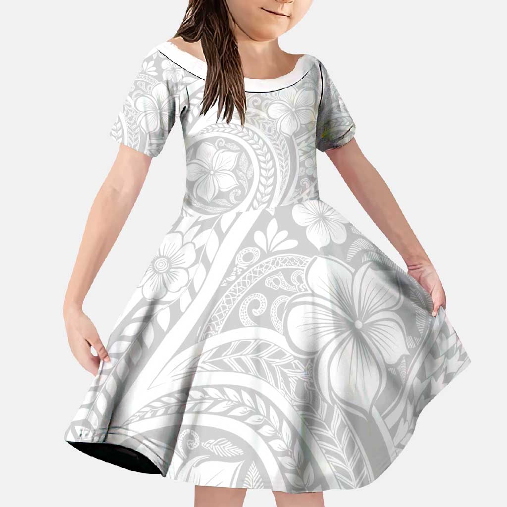 Lotu Tamaiti Samoan Polynesian Tribal Family Matching Short Sleeve Bodycon Dress and Hawaiian Shirt - Polynesian Pride