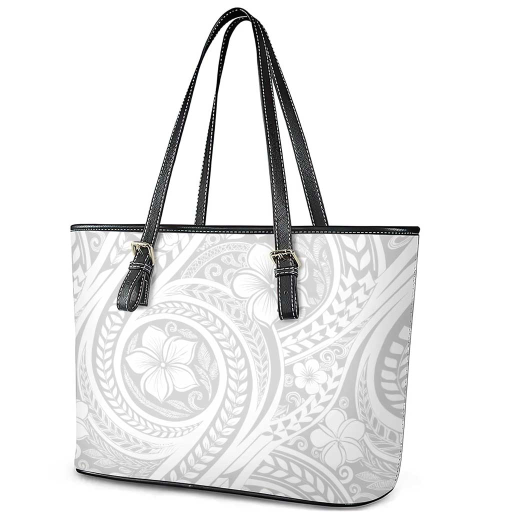 Lotu Tamaiti Samoan Polynesian Tribal Leather Tote Bag LT9 - Polynesian Pride