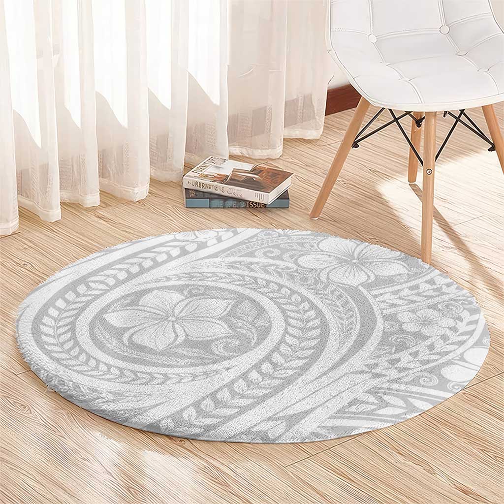 Lotu Tamaiti Samoan Polynesian Tribal Round Carpet - Polynesian Pride