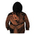 Polynesia Kid Hoodie Whale Tale and Polynesian Sunset Plumeria Gold LT9 - Polynesian Pride