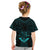 FSM Chuuk States Kid T Shirt Micronesia Vintage Polynesian Tribal Aqua Version LT9 - Polynesian Pride