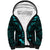 FSM Chuuk States Sherpa Hoodie Micronesia Vintage Polynesian Tribal Aqua Version LT9 Unisex Aqua - Polynesian Pride