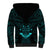 FSM Chuuk States Sherpa Hoodie Micronesia Vintage Polynesian Tribal Aqua Version LT9 - Polynesian Pride
