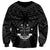 FSM Chuuk States Sweatshirt Micronesia Vintage Polynesian Tribal Black Version LT9 - Polynesian Pride