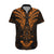 FSM Chuuk States Hawaiian Shirt Micronesia Vintage Polynesian Tribal Gold Version LT9 Gold - Polynesian Pride