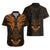 FSM Chuuk States Hawaiian Shirt Micronesia Vintage Polynesian Tribal Gold Version LT9 - Polynesian Pride