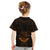 FSM Chuuk States Kid T Shirt Micronesia Vintage Polynesian Tribal Gold Version LT9 - Polynesian Pride