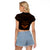 FSM Chuuk States Raglan Cropped T Shirt Micronesia Vintage Polynesian Tribal Gold Version LT9 - Polynesian Pride
