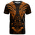 FSM Chuuk States T Shirt Micronesia Vintage Polynesian Tribal Gold Version LT9 Gold - Polynesian Pride