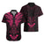 FSM Chuuk States Hawaiian Shirt Micronesia Vintage Polynesian Tribal Pink Version LT9 - Polynesian Pride