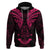 FSM Chuuk States Hoodie Micronesia Vintage Polynesian Tribal Pink Version LT9 Pullover Hoodie Pink - Polynesian Pride