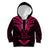 FSM Chuuk States Kid Hoodie Micronesia Vintage Polynesian Tribal Pink Version LT9 Pink - Polynesian Pride