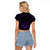 FSM Chuuk States Raglan Cropped T Shirt Micronesia Vintage Polynesian Tribal Purple Version LT9 - Polynesian Pride