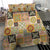 Mele Kalikimaka Hawaii Christmas Bedding Set Melemele Mama Seamless Floral Motif - Polynesian Pride