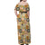 Mele Kalikimaka Hawaii Christmas Family Matching Off Shoulder Maxi Dress and Hawaiian Shirt Melemele Mama Seamless Floral Motif - Polynesian Pride