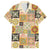 Mele Kalikimaka Hawaii Christmas Family Matching Short Sleeve Bodycon Dress and Hawaiian Shirt Melemele Mama Seamless Floral Motif - Polynesian Pride