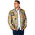 Mele Kalikimaka Hawaii Christmas Padded Jacket Melemele Mama Seamless Floral Motif - Polynesian Pride