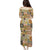 Mele Kalikimaka Hawaii Christmas Puletasi Melemele Mama Seamless Floral Motif - Polynesian Pride