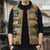 Mele Kalikimaka Hawaii Christmas Sleeveless Puffer Jacket Melemele Mama Seamless Floral Motif - Polynesian Pride