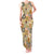 Mele Kalikimaka Hawaii Christmas Tank Maxi Dress Melemele Mama Seamless Floral Motif - Polynesian Pride