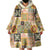 Mele Kalikimaka Hawaii Christmas Wearable Blanket Hoodie Melemele Mama Seamless Floral Motif - Polynesian Pride