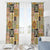 Mele Kalikimaka Hawaii Christmas Window Curtain Melemele Mama Seamless Floral Motif - Polynesian Pride